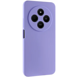 Чехол Silicone Case Lakshmi Premium з закритою камерою на Xiaomi Redmi 14C / Poco C75 — Сиреневый / Dasheen
