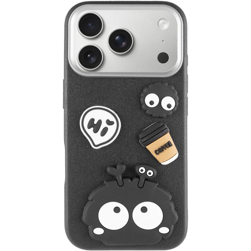 Чохол Labubu Toys для Apple iPhone 17 Pro (6.3") – Monster / Black. Фото 3 з 6