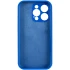 Чохол Silk Full Camera Protective (AA) NO LOGO для Apple iPhone 16 Pro – Синій / Capri Blue. Фото 5 з 8