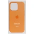 Чохол Silicone case (AAA) with Magsafe and Animation для Apple iPhone 13 Pro (6.1") – Помаранчевий / Marigold. Фото 5 з 7