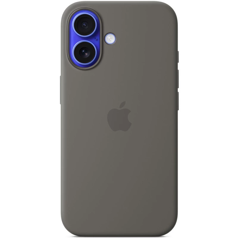 Силіконовий чохол ААА with Magsafe connection для Apple iPhone 16 – Stone Grey. Фото 3 з 9