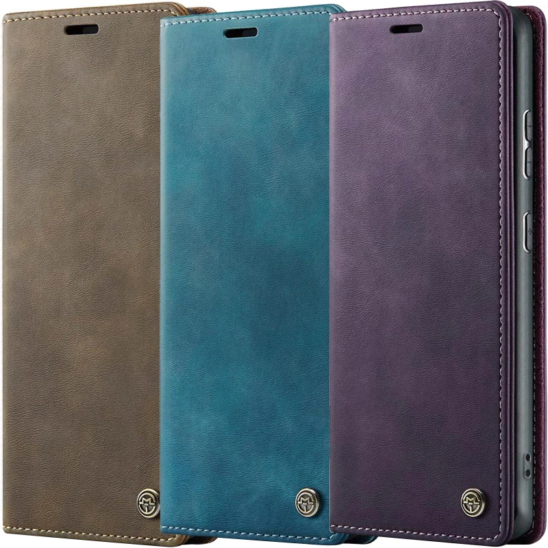 Шкіряний чохол-книжка CaseMe Velvet Matte для Xiaomi Redmi Note 15 Pro 5G фото 1 з 1