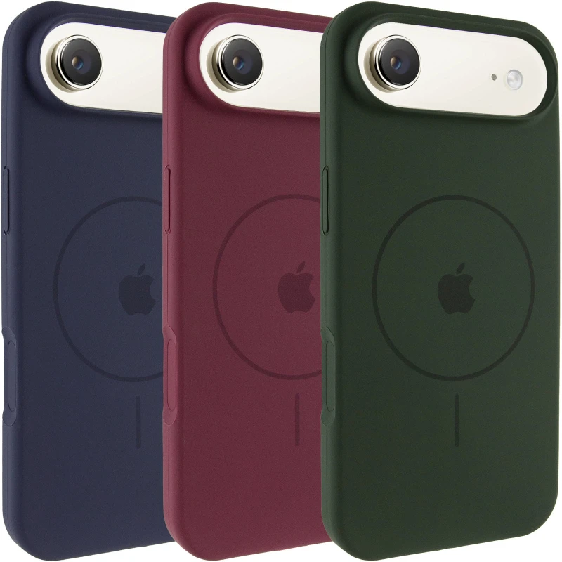 Чохол Silicone Case Full Protective (AA) V2 with MagSafe для Apple iPhone 17 Air (6.5") фото 3 з 3