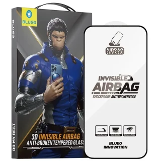 Защитное 3D стекло Blueo Invisible Airbag Anti-broken для Apple iPhone 14 Pro Max (6.7") фото 1 из 7