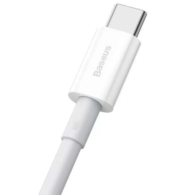 Дата кабель Baseus Superior Series Fast Charging USB to Type-C PD 66W (2m) – Білий. Фото 4 з 4