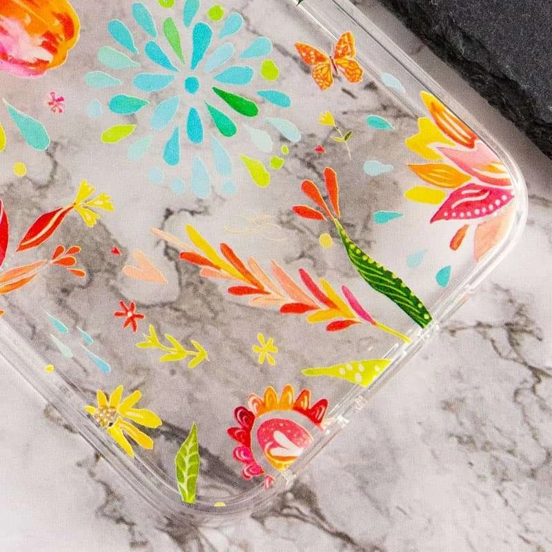 TPU+PC чохол з квітами на Apple iPhone 11 Pro (5.8") – Summer bloom. Фото 4 з 4