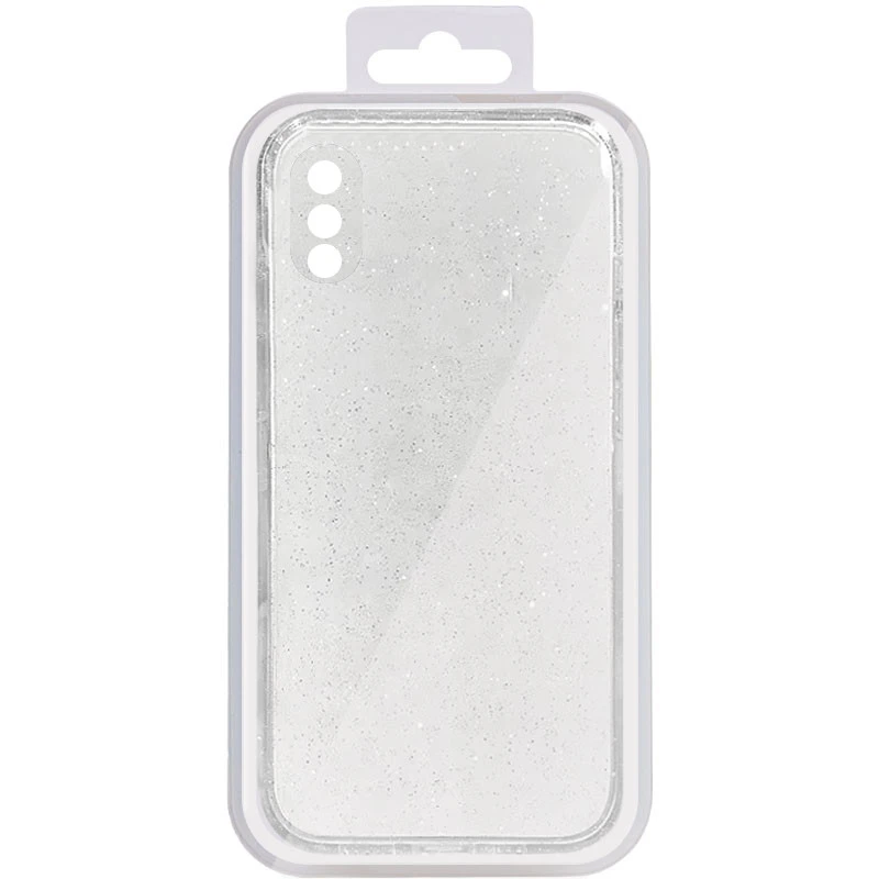 Блискучий силіконовий чохол на Apple iPhone X (5.8") – Clear. Фото 5 з 5