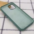 Чохол Silicone Case з закритим низом на Apple iPhone 13 Pro Max (6.7") – Зелений / Pine green. Фото 3 з 3