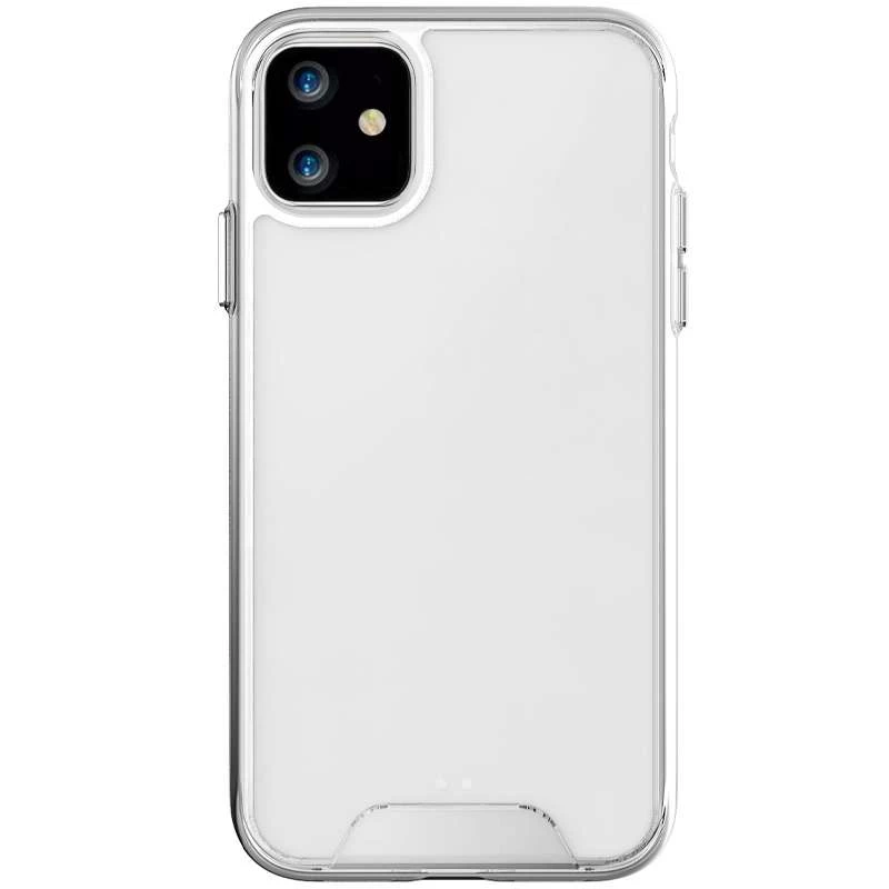 Силіконовий чохол Space Case на Apple iPhone 11 (6.1") – Прозорий. Фото 4 з 8