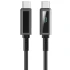 Дата кабель WIWU C079 Warriors Type-C to Type-C 100W (1.2m) – Black. Фото 2 из 6