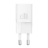 МЗП Baseus GaN5 Fast Charger (mini) 1C 20W (CCGN05010) – White. Фото 1 з 5
