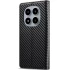 Шкіряний чохол-книжка LC.IMEEKE Carbon Black для Xiaomi Redmi Note 15 Pro 4G – Black. Фото 2 з 4