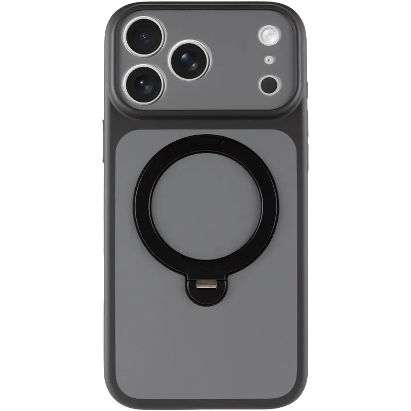 Чехол Ummi Full Camera with Magnetic Fit HQ Ring для Apple iPhone 18 Pro – Black. Фото 3 из 8