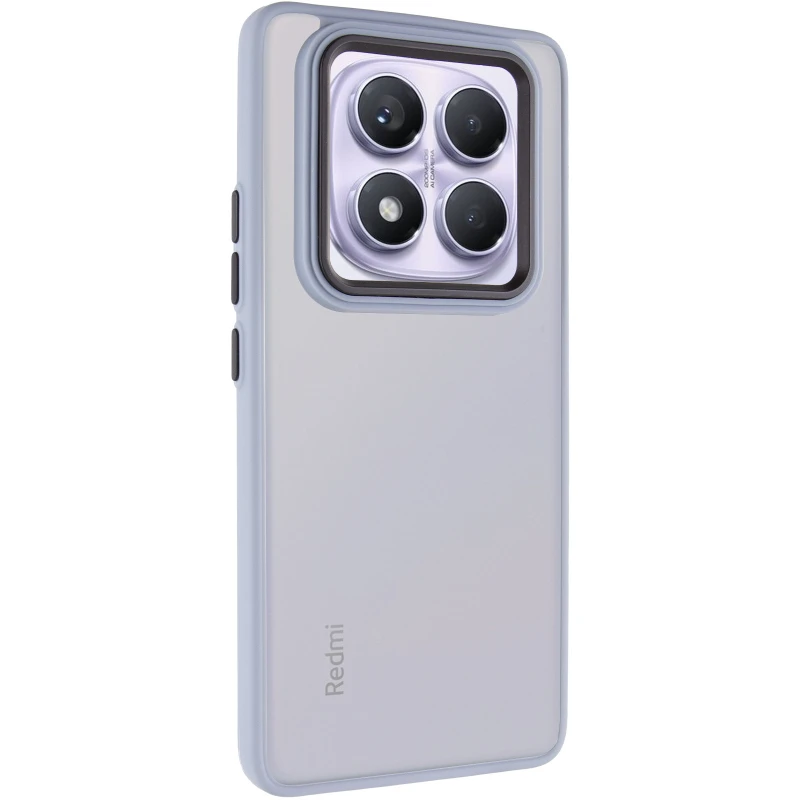 Чохол TPU+PC Lyon Frosted на Xiaomi Redmi Note 15 4G/5G (EU) – Блакитний / Sky Blue. Фото 1 з 5