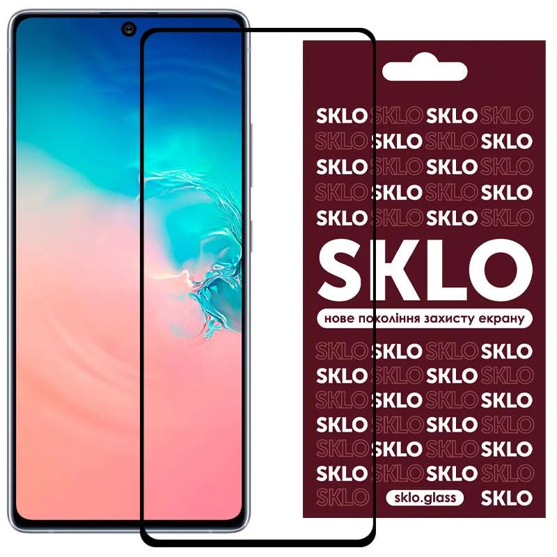 

Захисне 3D скло SKLO на Samsung Galaxy S10 Lite