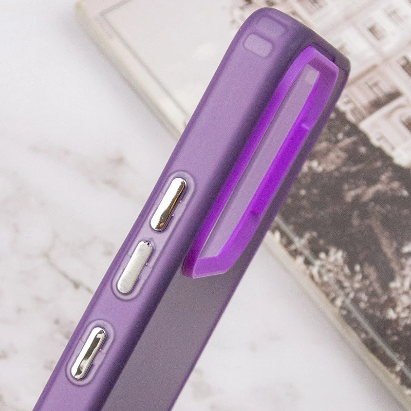 Чохол який світиться в темряві на Xiaomi Redmi 12C / Poco C55 – Purple. Фото 6 з 6