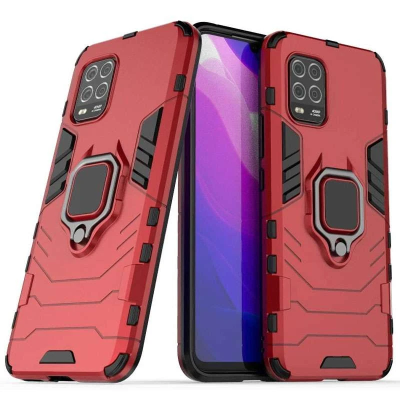 

Протиударний чохол Transformer з підставкою на Xiaomi Mi 10 Lite (Червоний / Dante Red)