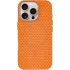 Чехол TPU+PC KVZV Triangular Pattern with Magnetic Fit для Apple iPhone 16 Pro – Orange. Фото 3 из 7