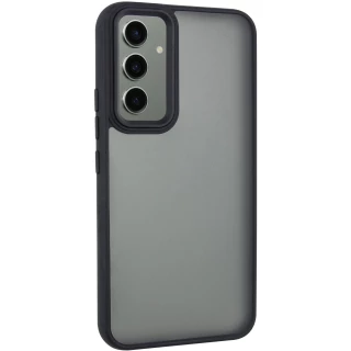 Чехол TPU+PC Lyon Frosted на Samsung Galaxy A35 — Black