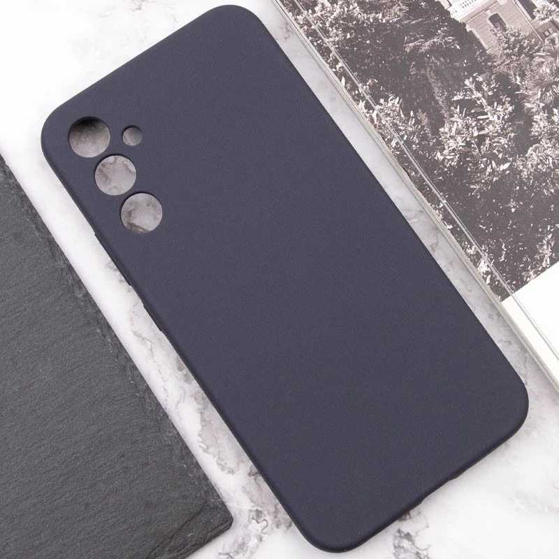 Чехол Silicone Case Lakshmi Premium з закритою камерою на Samsung Galaxy A35 – Серый / Dark Gray. Фото 5 из 6