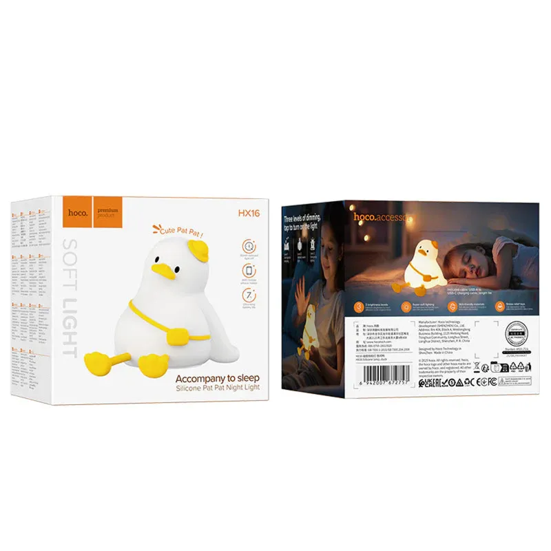 Нічник Hoco HX16 Little Cutie – Duck. Фото 4 з 4