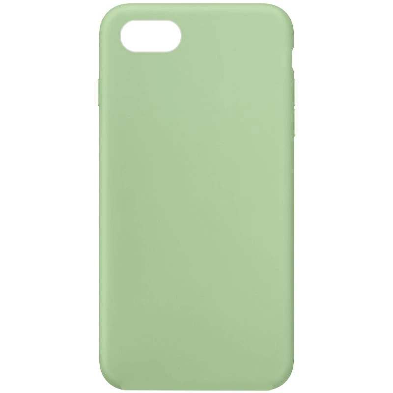 Чехол с закрытым низом Silicone Case для Apple iPhone 6/6s (4.7") – Зеленый / Pistachio. Фото 1 из 1
