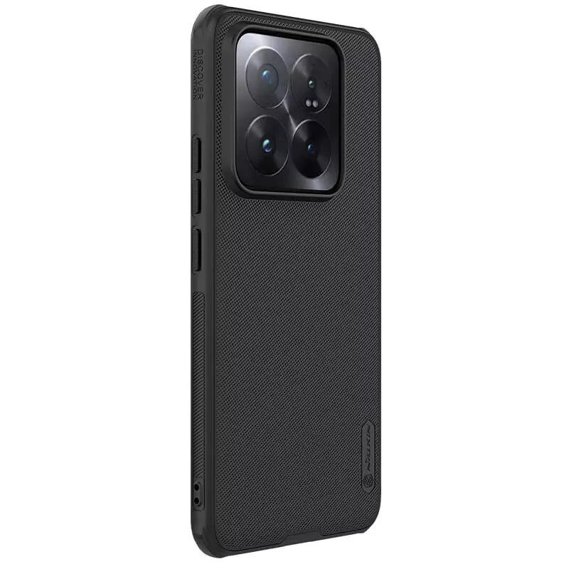 Пластикова накладка Nillkin Pro на Xiaomi 14 Pro – Чорний / Black. Фото 3 з 8