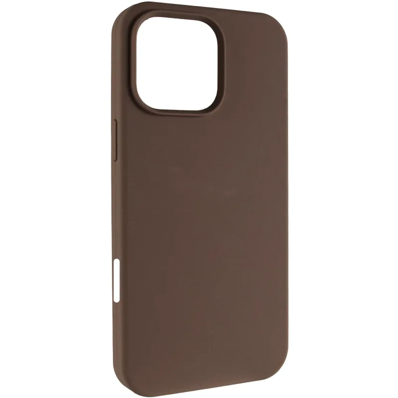 Чохол Silk (AA) NO LOGO with Magnetic Fit для Apple iPhone 18 Pro – Коричневий / Brown. Фото 1 з 1