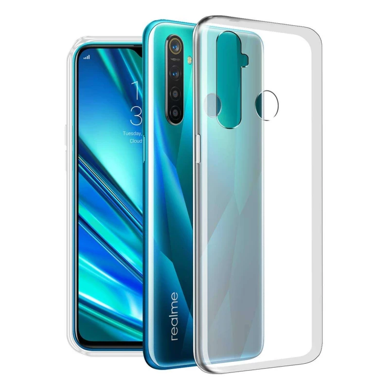 

Ультратонкий силіконовий чохол 1мм на Realme 5 Pro