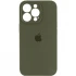 Чохол Silicone Case з захистом камери на Apple iPhone 13 Pro Max (6.7") – Зелений / Dark Olive. Фото 2 з 7