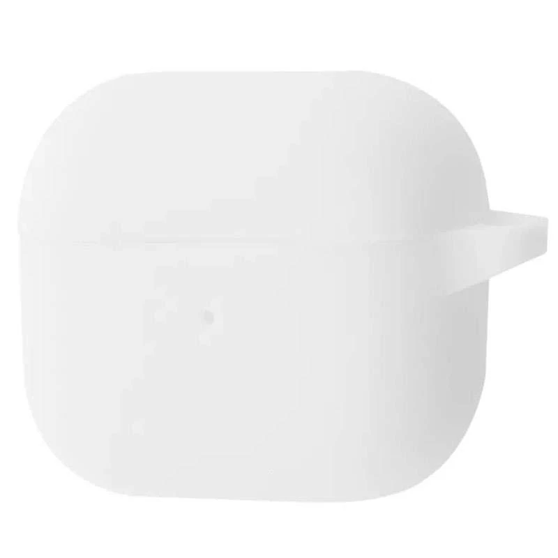

Силіконовий футляр New з карабіном для навушників AirPods 3 (Білий / White)