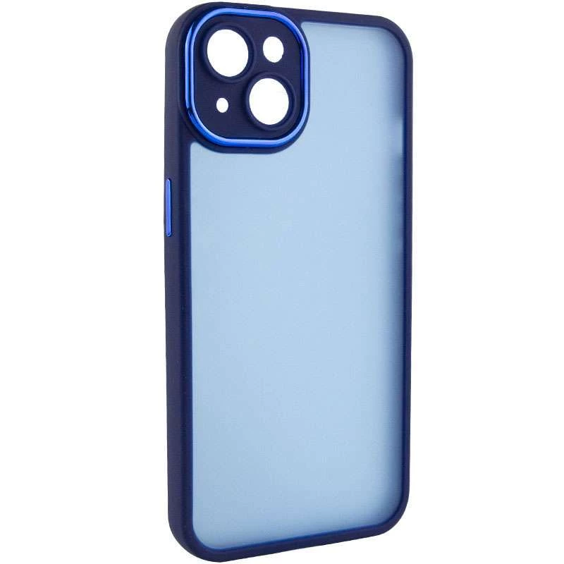 

TPU+PC чехол Accent для Apple iPhone 13 (6.1") (Blue)