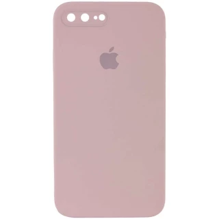 Чехол Silicone Case Square с защитой камеры для Apple iPhone 7 plus / 8 plus фото 1 из 3