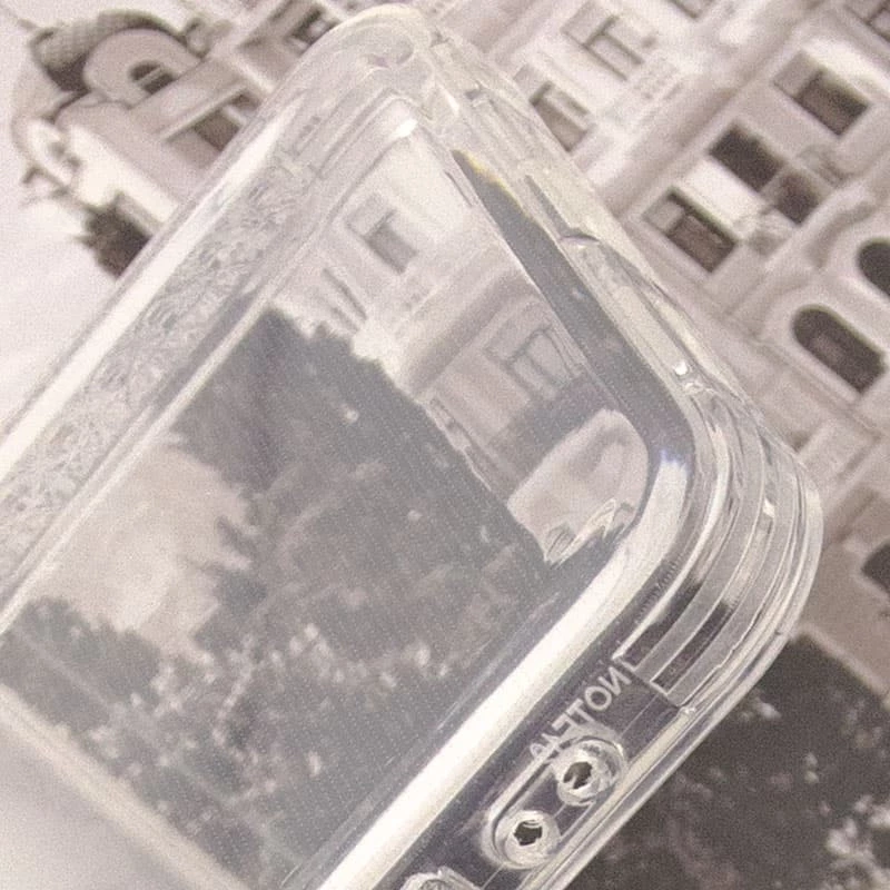 Силіконовий чохол з візерунком на Xiaomi Redmi Note 12 4G – Прозорий. Фото 8 з 8