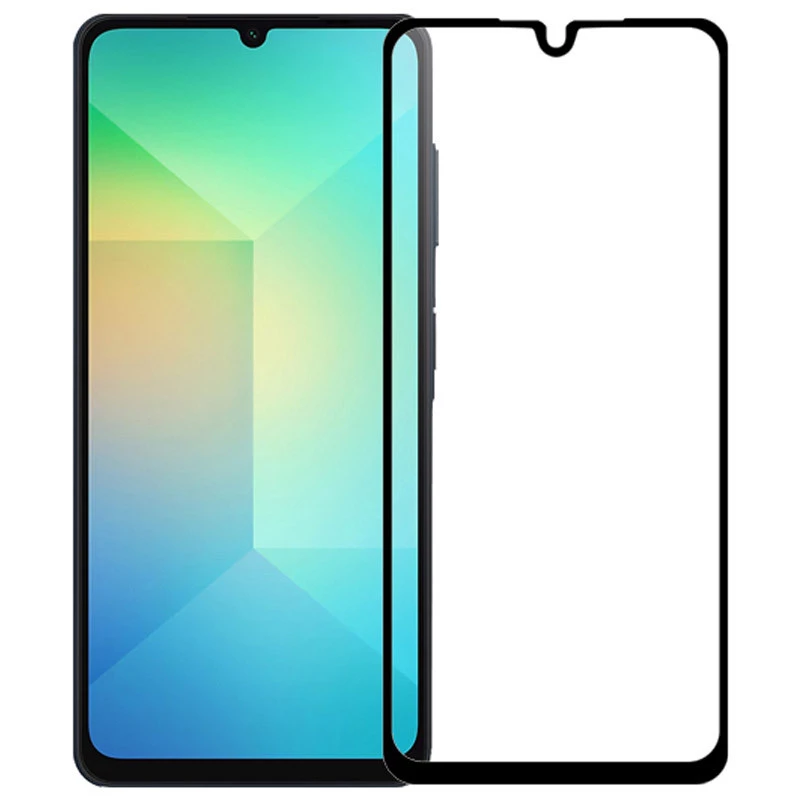 Захисне скло 2.5D CP+ на Samsung Galaxy A26 5G – Чорний. Фото 3 з 12