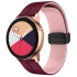 Силіконовий ремінець Classy для Smart Watch 20mm – Plum / Pink. Фото 1 з 2