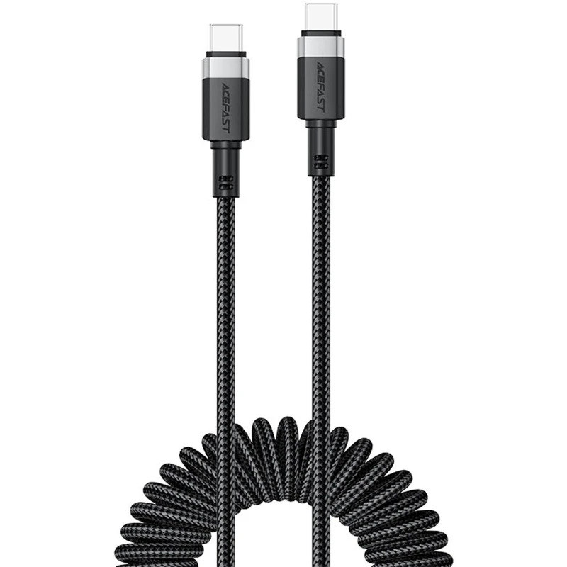 Дата кабель Acefast C14-03 Type-C to Type-C 60W (1.2m) – Black. Фото 1 з 6