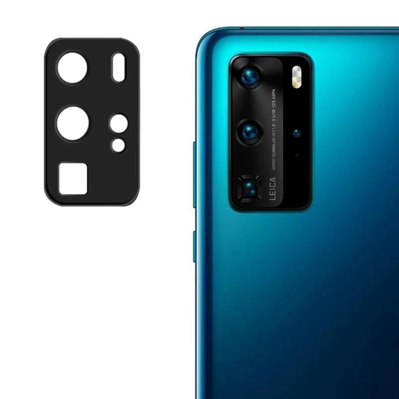 

Гнучке ультратонке скло для камери на Huawei P40 Pro (Чорний)