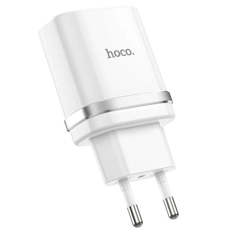 

СЗУ Hoco C12Q Smart QC3.0 (1USB/3A) (Белый), Білий