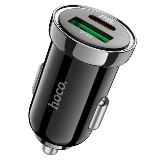 АЗУ Hoco Z44 Leading PD 20W + QC3.0 (1USB/3A) фото 1 АЗУ Hoco Z44 Leading PD 20W + QC3.0 (1USB/3A) фото 1 из 1