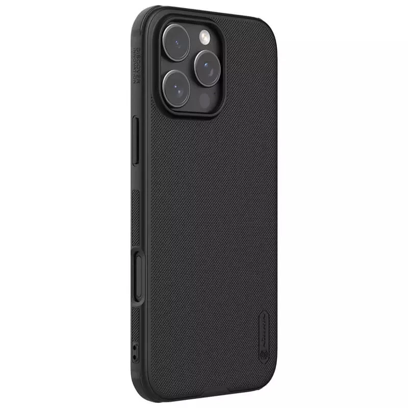 Пластикова накладка Nillkin Pro на Apple iPhone 16 Pro – Чорний / Black. Фото 1 з 8