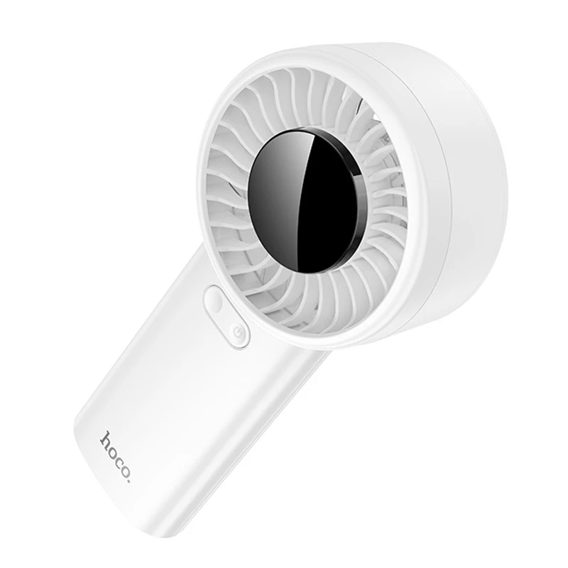 Портативний вентилятор Hoco HX62 Endless handheld fan 6000 mAh – White. Фото 6 з 8