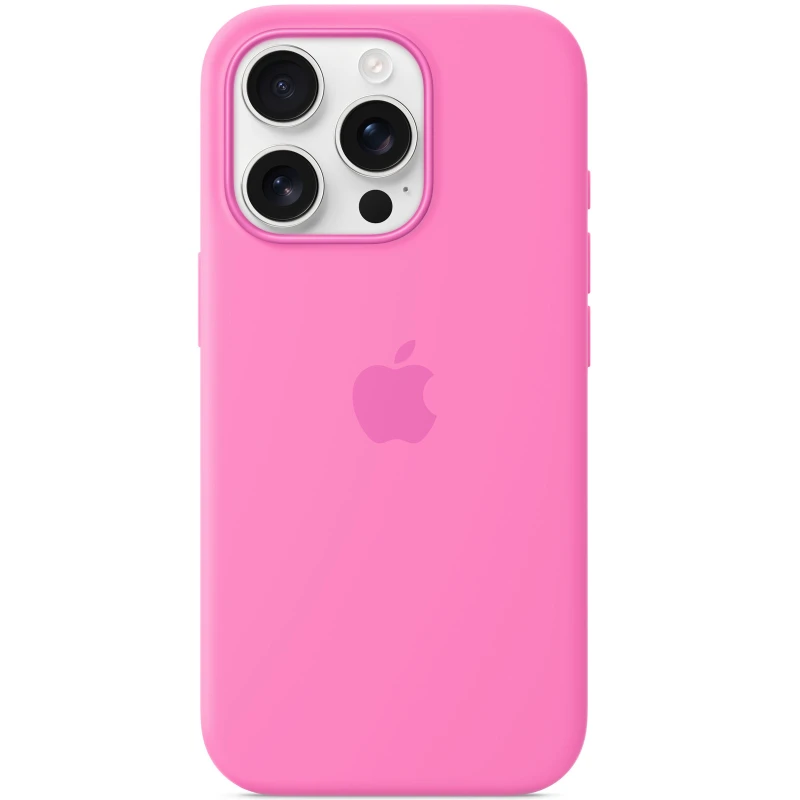 Чохол Silicone case (AAA) with Magsafe and Animation для Apple iPhone 16 Pro – Peony. Фото 2 з 3