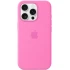 Чохол Silicone case (AAA) with Magsafe and Animation для Apple iPhone 16 Pro – Peony. Фото 2 з 3