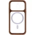 Чохол TPU GETMAN Moon Clear with MagSafe для Apple iPhone 14 Pro Max (6.7") – Brown. Фото 4 з 6