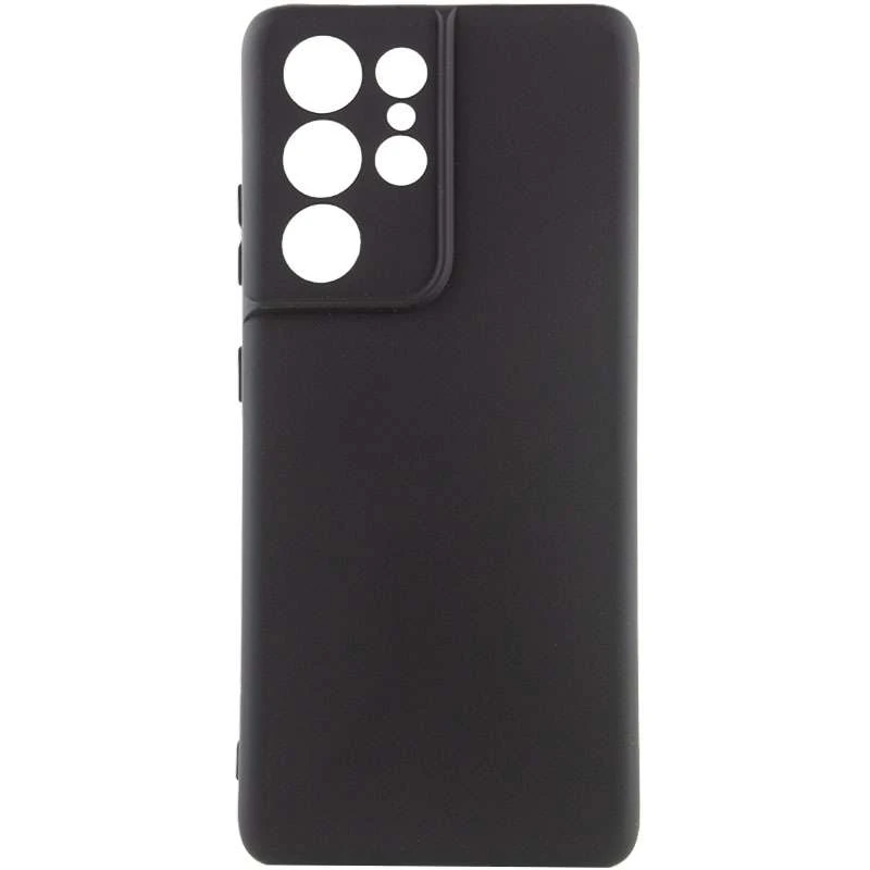 

Чехол Silicone Case Lakshmi с закрытой камерой для Samsung Galaxy S21 Ultra (Черный / Black), Чорний / black