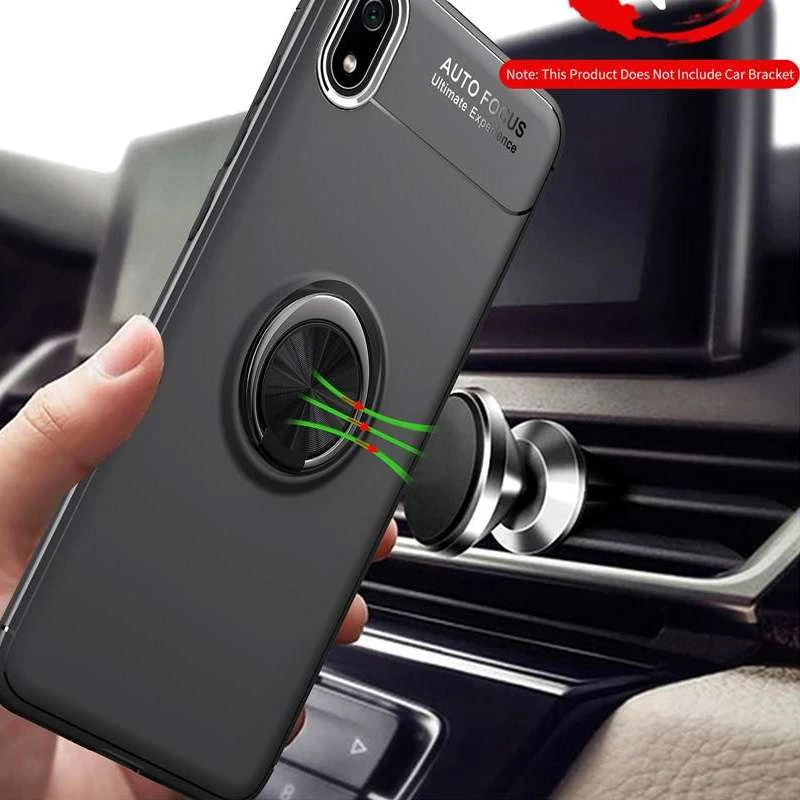 Чохол Deen ColorRing з кільцем на Xiaomi Redmi 7A – Чорний / Чорний. Фото 5 з 8