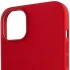 Чохол Silicone case (AAA) with Magsafe для Apple iPhone 14 (6.1") – Червоний / Red. Фото 6 з 8