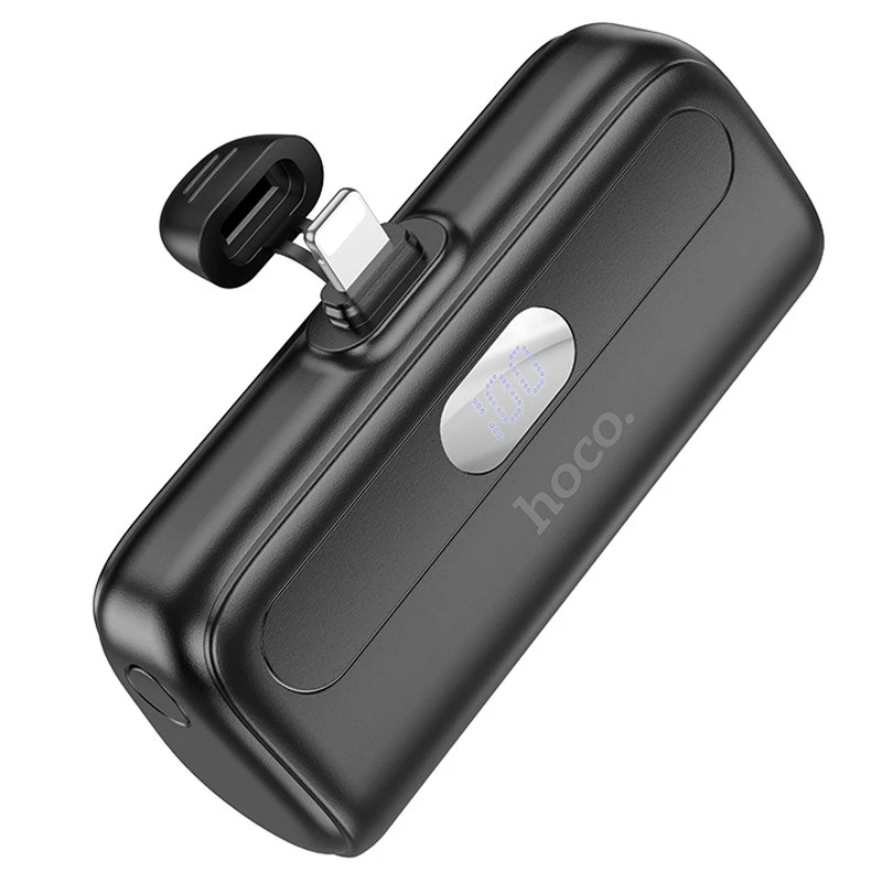

Портативное зарядное устройство Power Bank Hoco J116 Cool Lightning 5000 mAh (Black)
