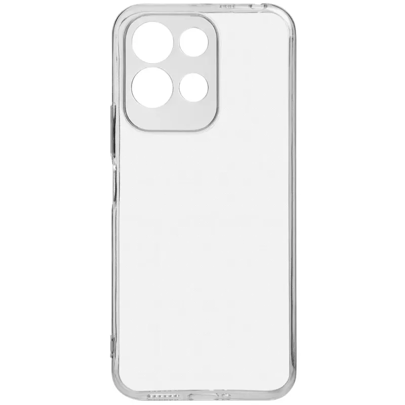 Ультратонкий силиконовый чехол 1,5 мм с защитой камеры для Xiaomi Redmi 17 – Бесцветный (прозрачный). Фото 2 из 2